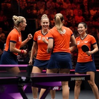 WK Teams Londen: TeamNL dames tot laatste 32