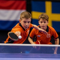 Nederland debuteert op EK tafeltennis onder 13 jaar in Zweden