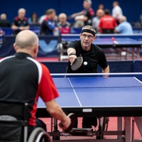 NK Para-tafeltennis Rotterdam met 100 deelnemers