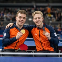 Goud en brons voor Nederlandse para-tafeltennissers