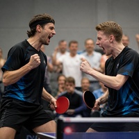 Hoogland wint eerste DUO-supercup tafeltennis in Houten